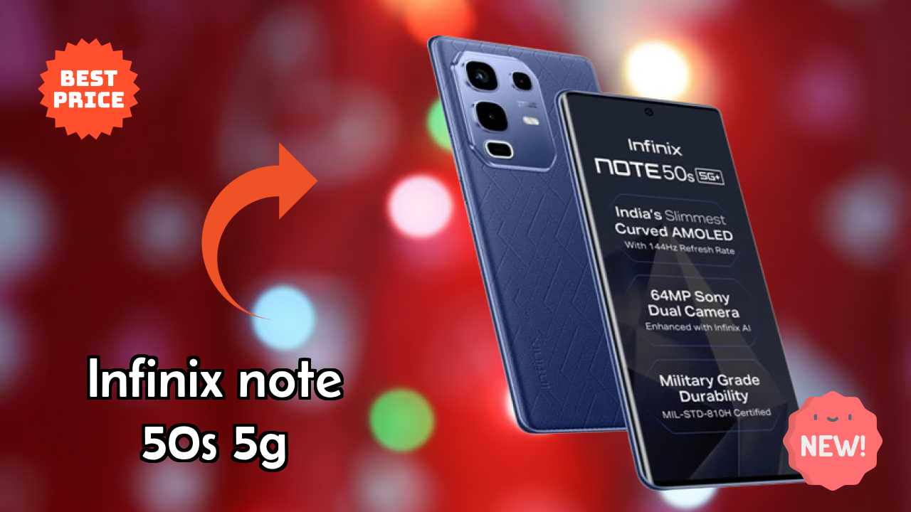 Infinix Note 50s 5G+ Display Technology: AMOLED Review