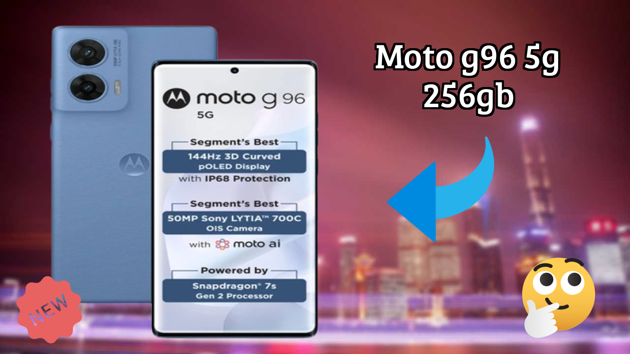 Moto G96 5G 256GB at ₹17,897 - Everything You Need to Know