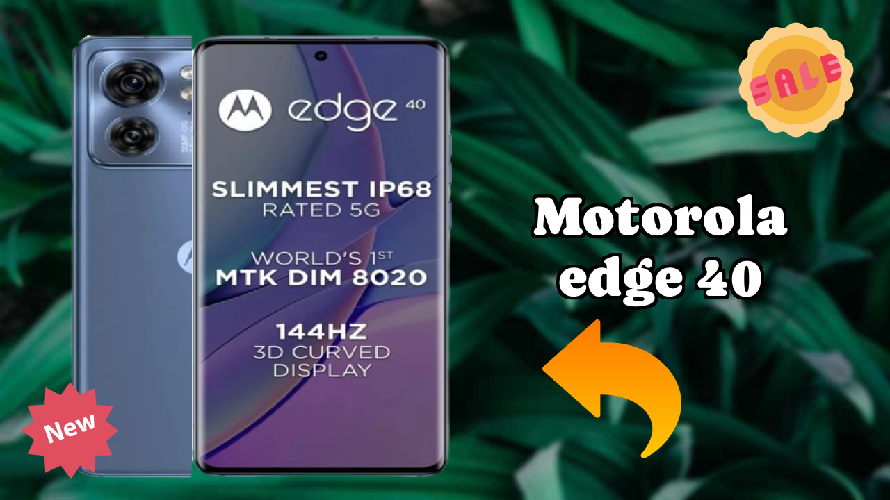 Motorola Edge 40 Gaming Performance with MediaTek Dimensity 8020 Processor