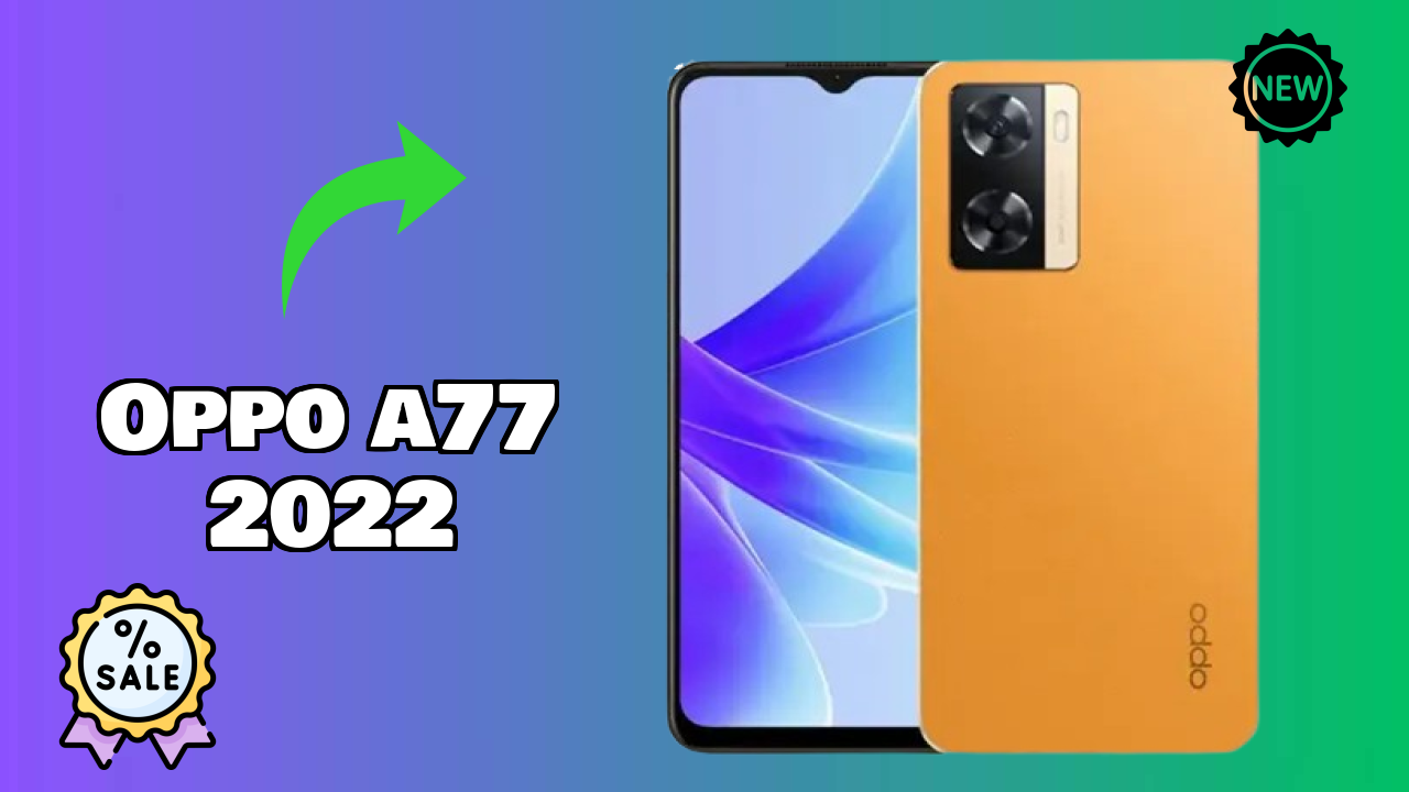 OPPO A77 2022 Display Size: 6.56 Inches (16.66 Cm) Screen Review