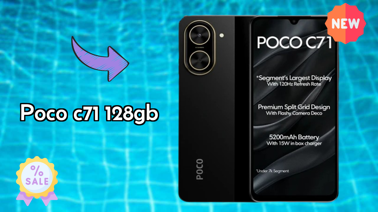 POCO C71 128GB Battery Life: 5200 MAh Charging Speed Test