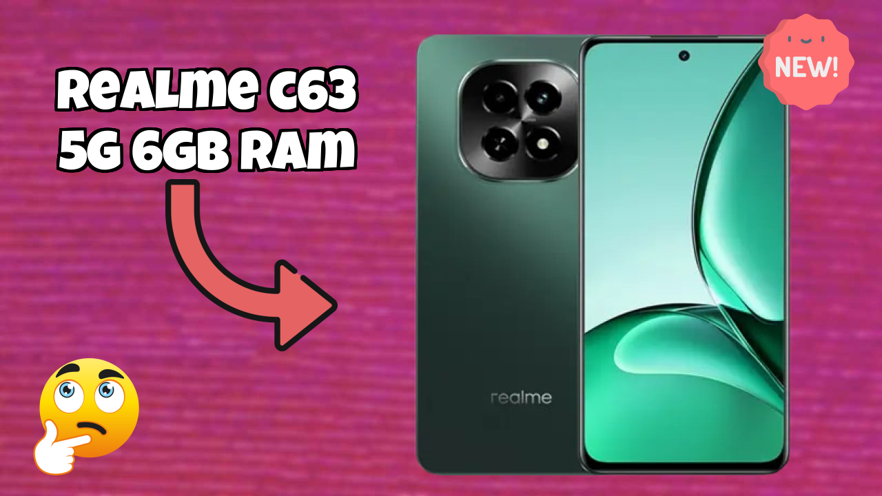 Realme C63 5G 6GB RAM Display Analysis: IPS LCD Quality