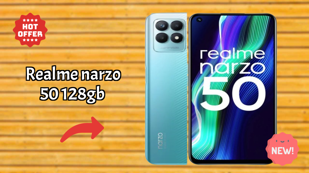 Realme Narzo 50 128GB Gaming Performance with MediaTek Helio G96 Processor
