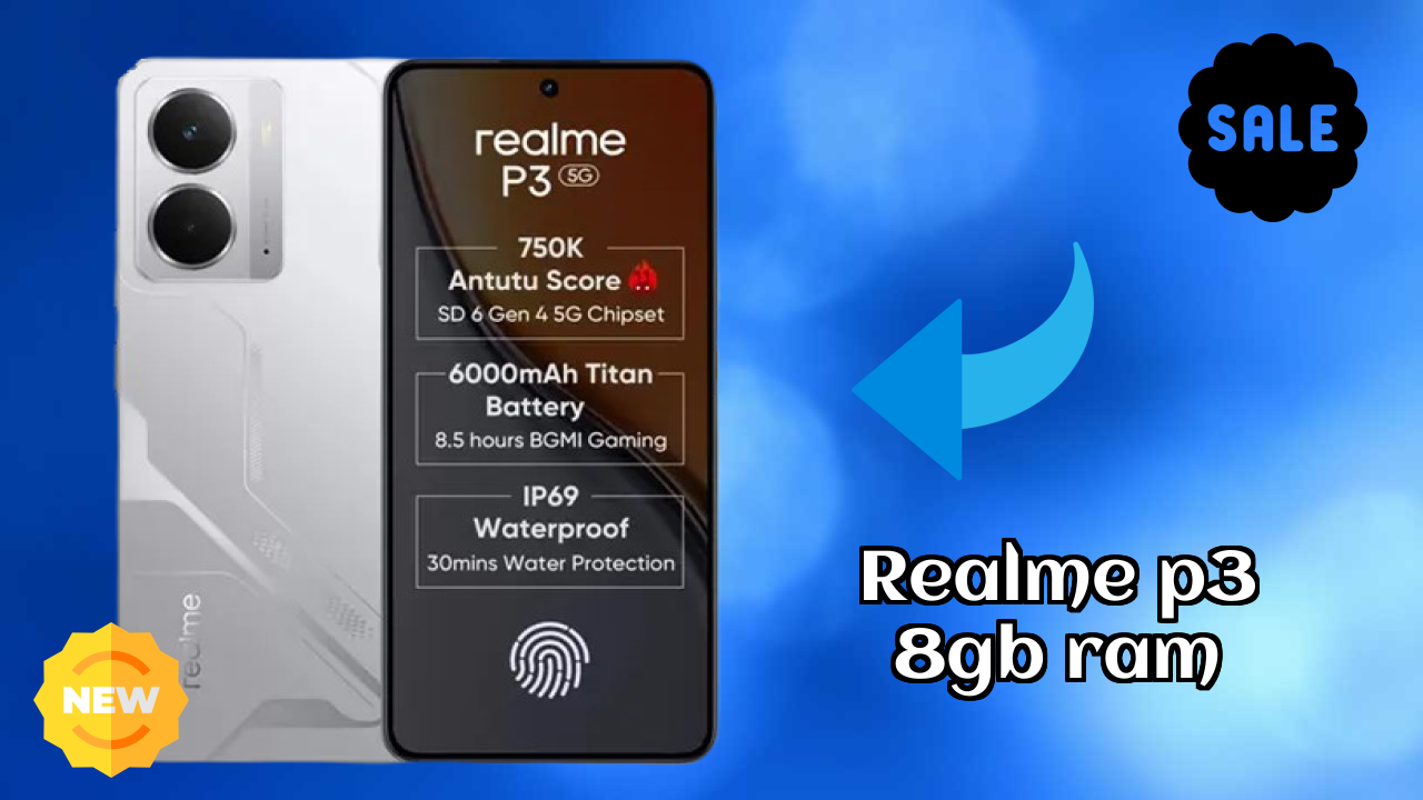 Realme P3 8GB RAM Battery Life: 6000 MAh Charging Speed Test