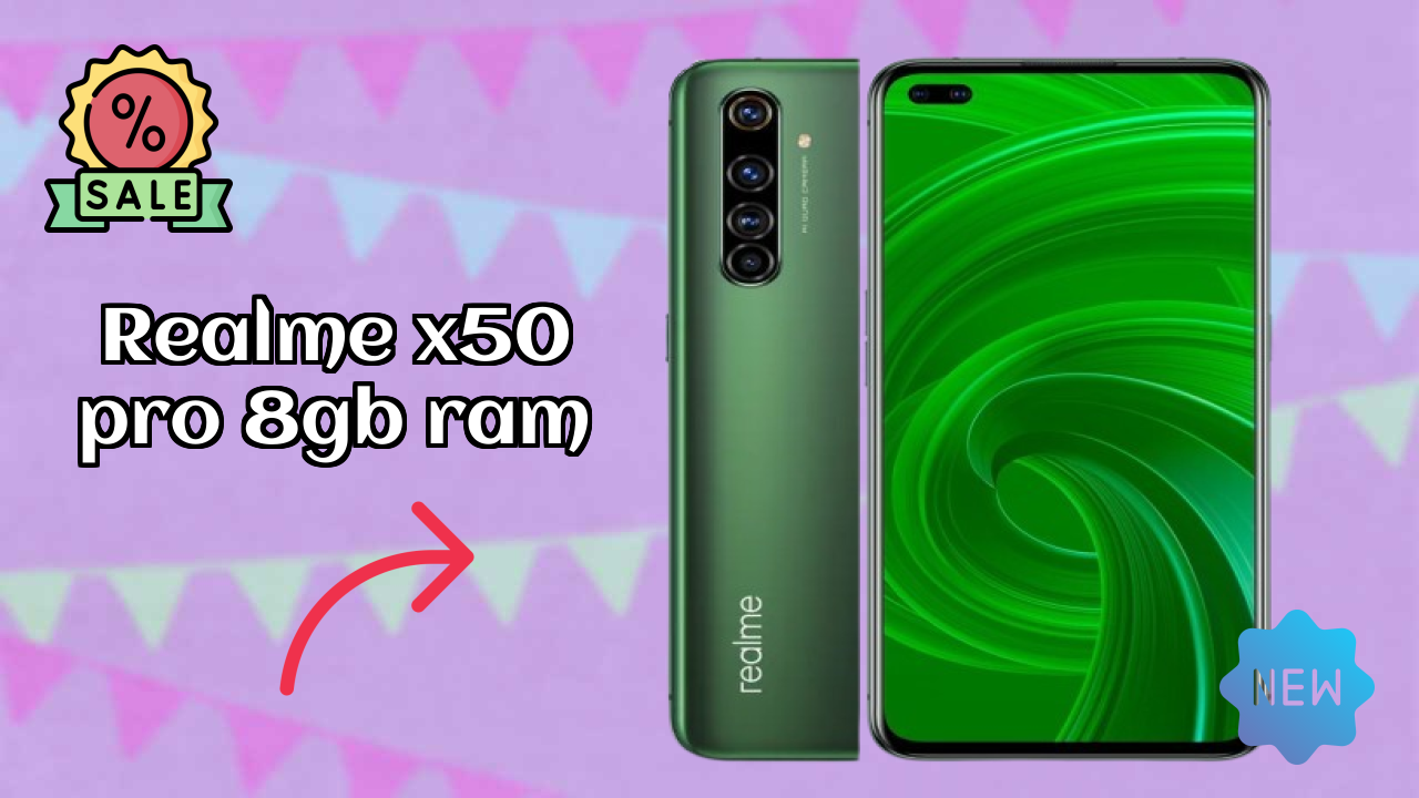 Realme Realme X50 Pro 8GB RAM - Price Dropped to ₹41,999 Today!