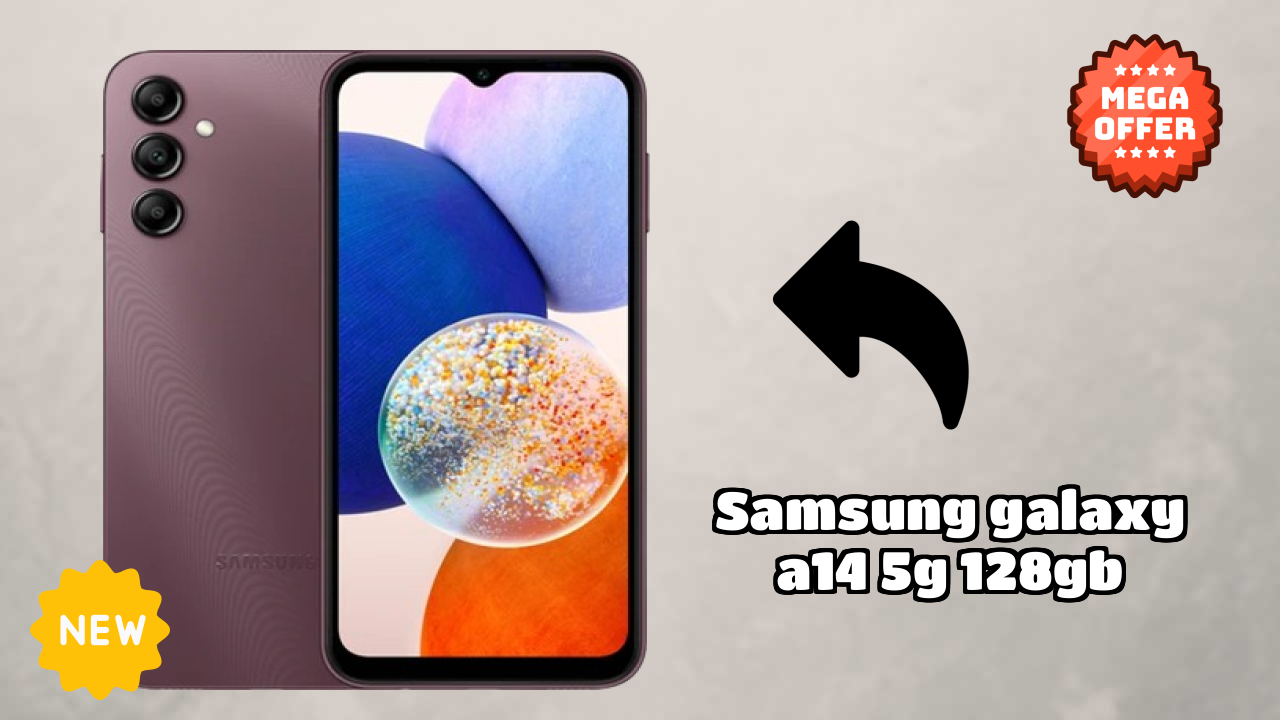 Samsung Galaxy A14 5G 128GB Display Review: 6.6 Inches (16.76 Cm) Screen Test