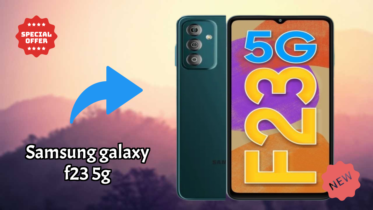 Samsung Galaxy F23 5G Display Quality: 6.6 Inches (16.76 Cm) Screen
