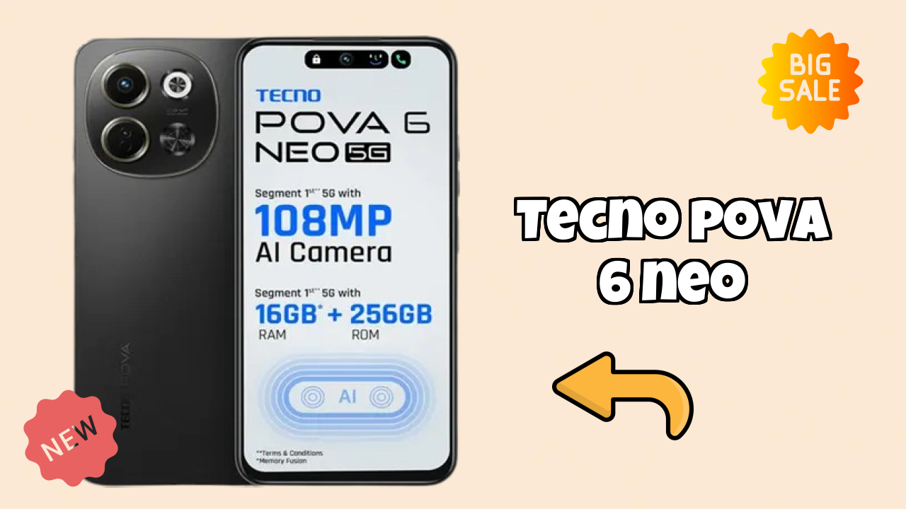 Tecno Pova 6 Neo RAM Review: 6 GB RAM Gaming Tested