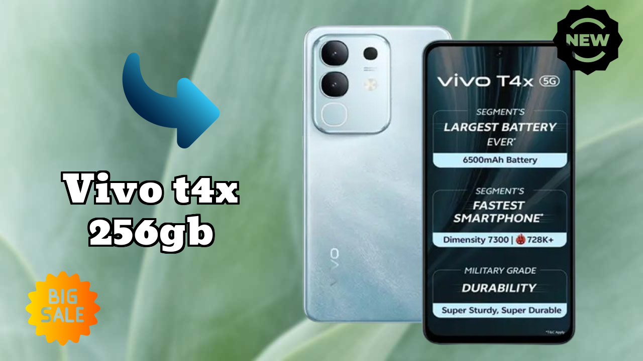 Vivo T4X 256GB at ₹16,499 - Complete Buying Guide
