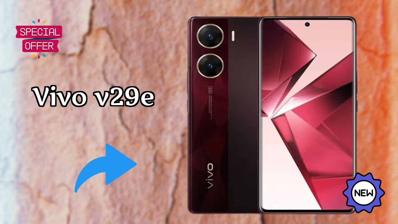 Vivo V29e Display Technology: 6.78 Inches (17.22 Cm) Screen