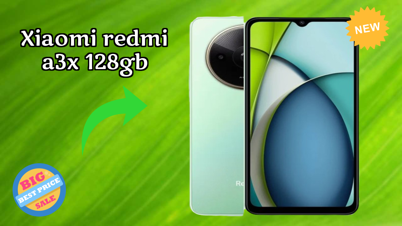 Xiaomi Redmi A3X 128GB Camera Quality: 5 MP Front Camera Selfie