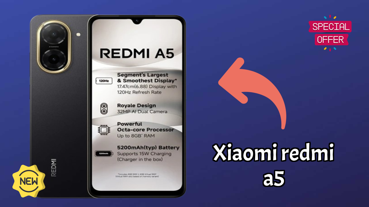 Xiaomi Redmi A5 Battery Life: 5200 MAh How Long Lasts