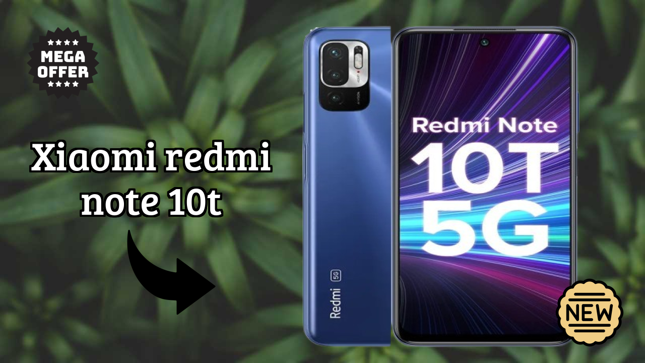 Xiaomi Redmi Note 10T Display Analysis: 6.5 Inches (16.51 Cm) Screen